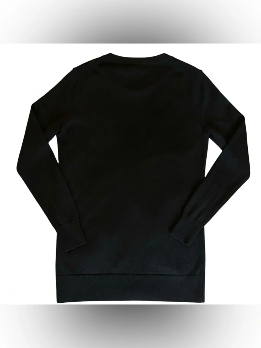 Banana Republic Women’s Merino Wool V-Neck Cardigan Small Quiet Luxury - Picture 2 of 8